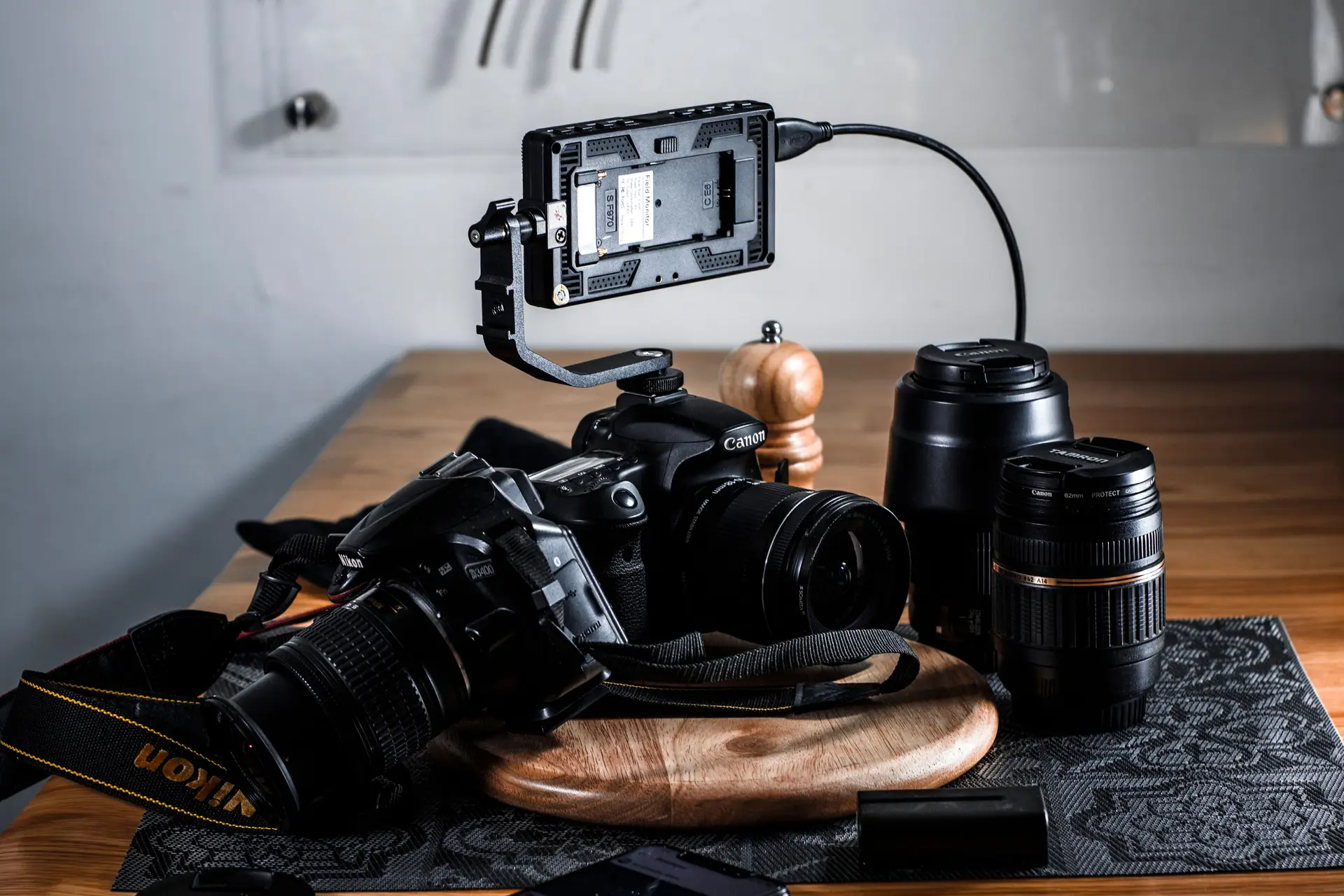 Professionelles Kamera-Setup